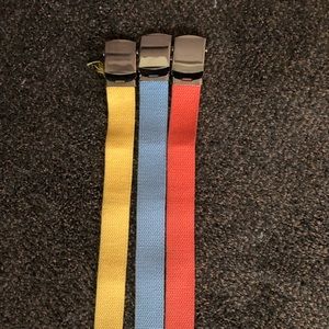 Adjustable belts
